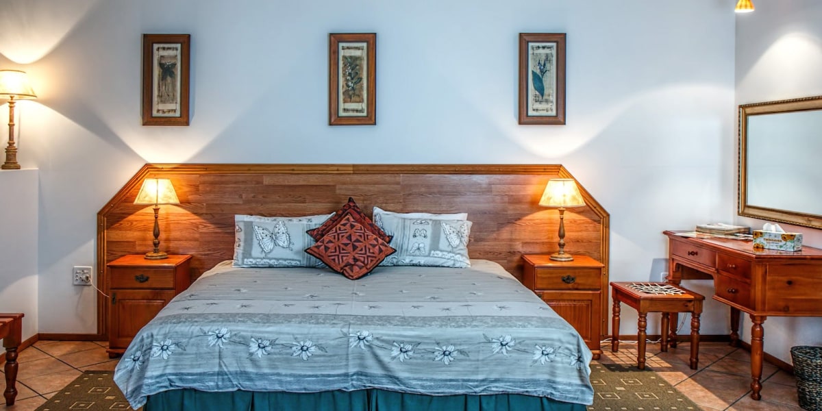The difference pertaining to the size of the beds